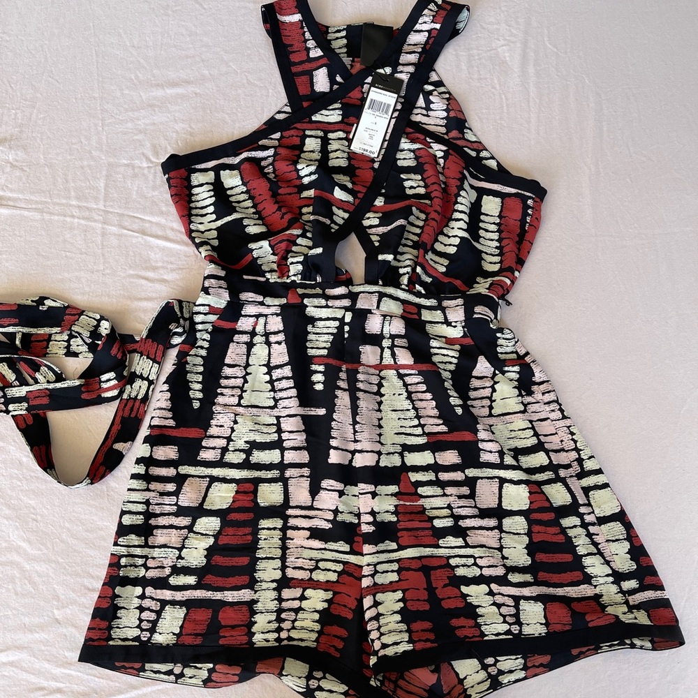 Bcbgmaxmazria Romper NEW WITH TAG
